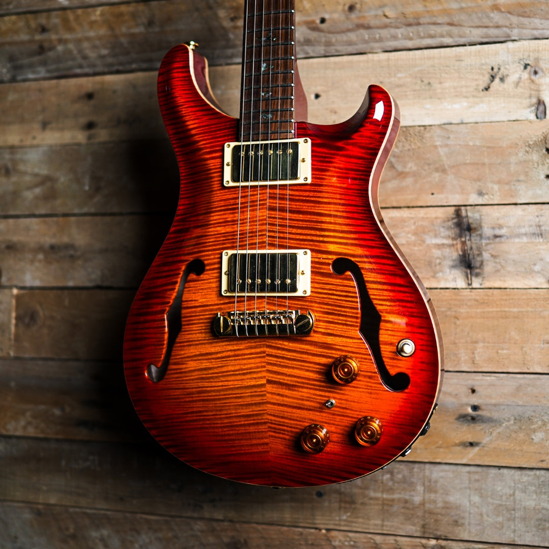 PRS Hollowbody II Piezo Artist Package in Violin Amber Sunburst