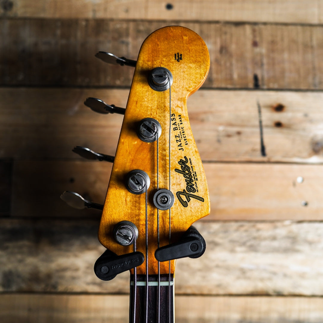 1966 Fender Jazz Bass in Olympic White