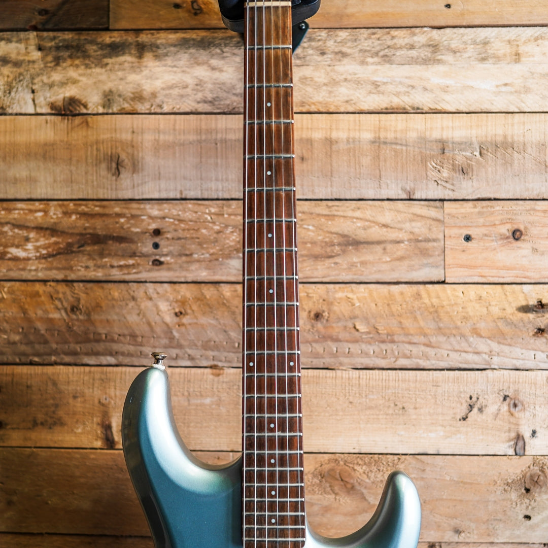Sterling by Musicman LK100D in Luke Blue – Fat Bottom Guitars