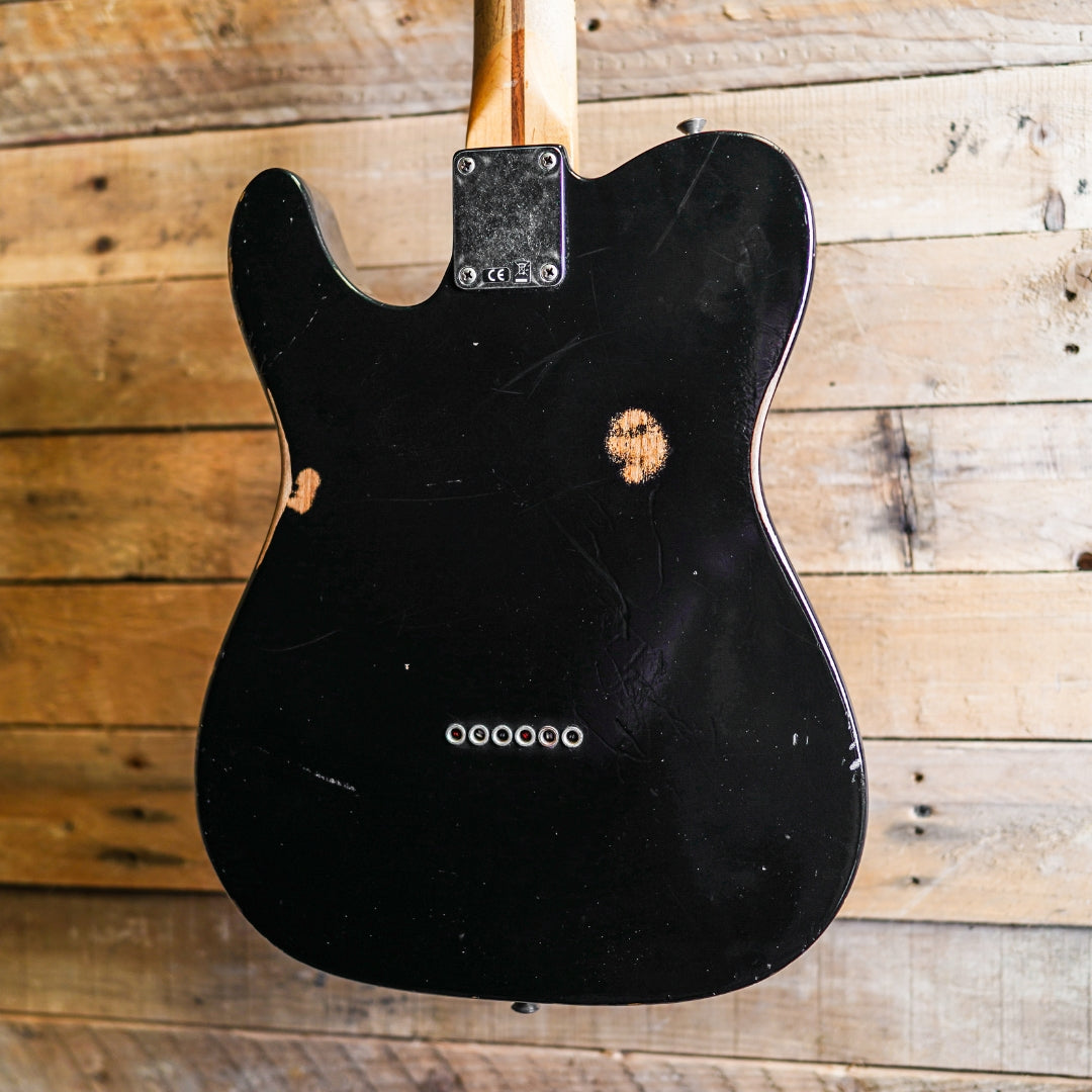 2010 Fender Road Worn Telecaster In Black – Fat Bottom Guitars