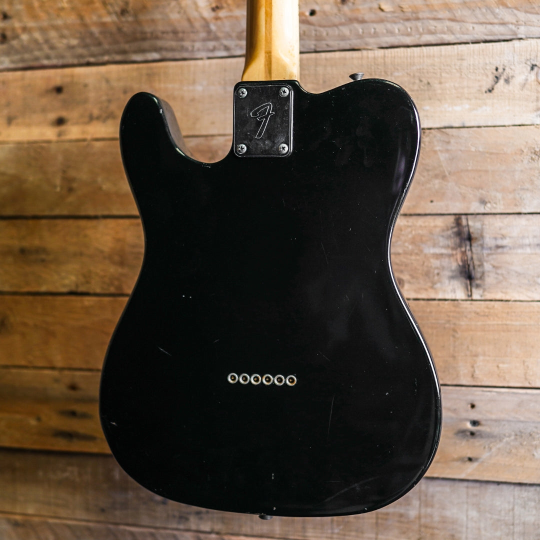 1977 Fender Telecaster In Black – Fat Bottom Guitars