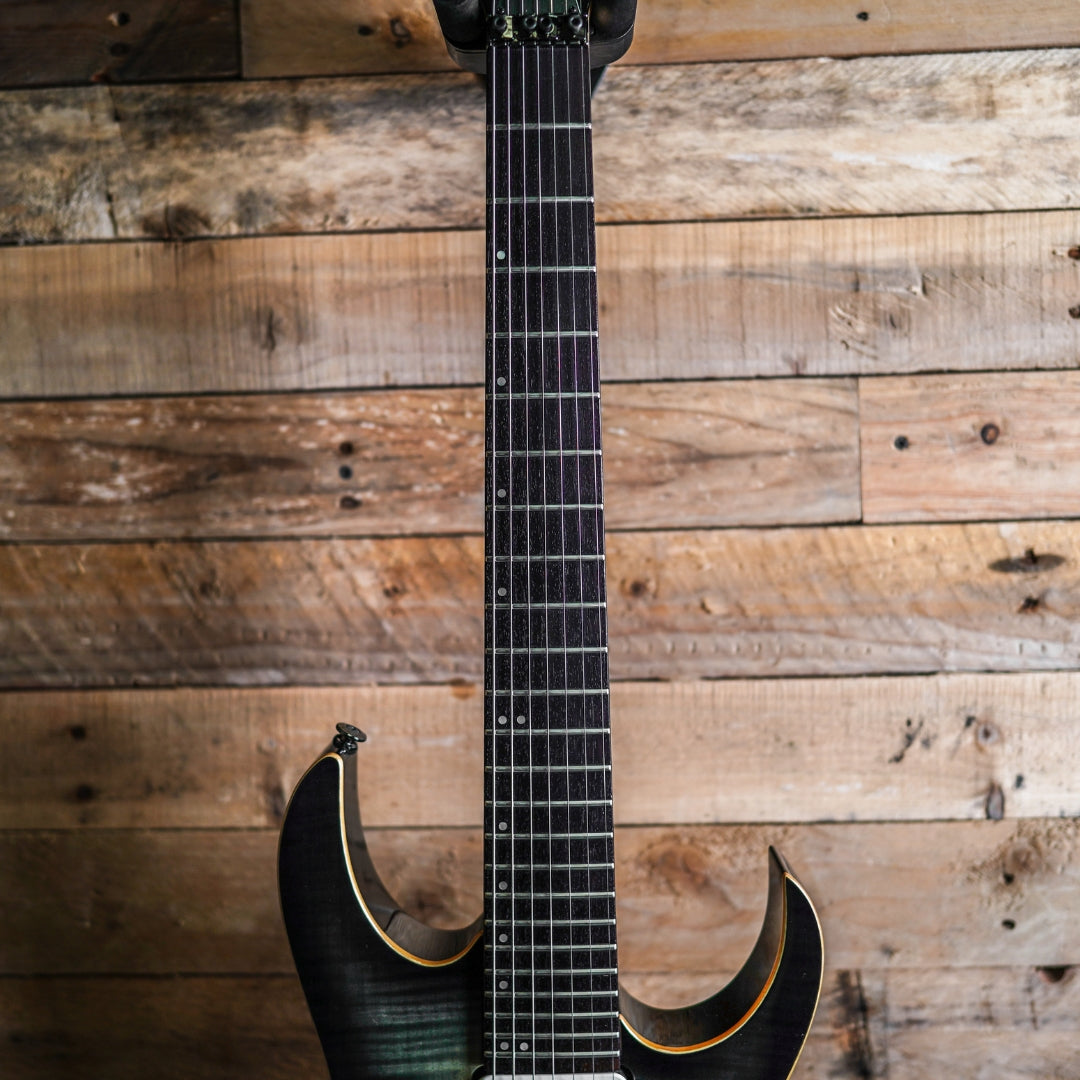 2013 Team J Ibanez Prestige RG2727FZ-TBK Trans Black - Japan Exclusive