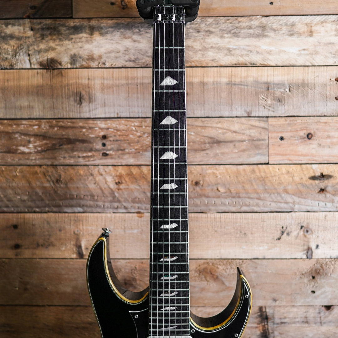 2005 Team J Ibanez UV777P-BK Steve Vai Signature Universe
