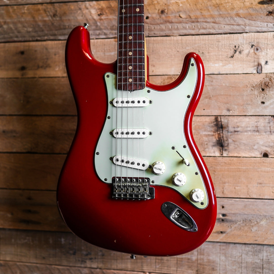 2002 Fender Custom Shop 1960 Relic Stratocaster in Dakota Red