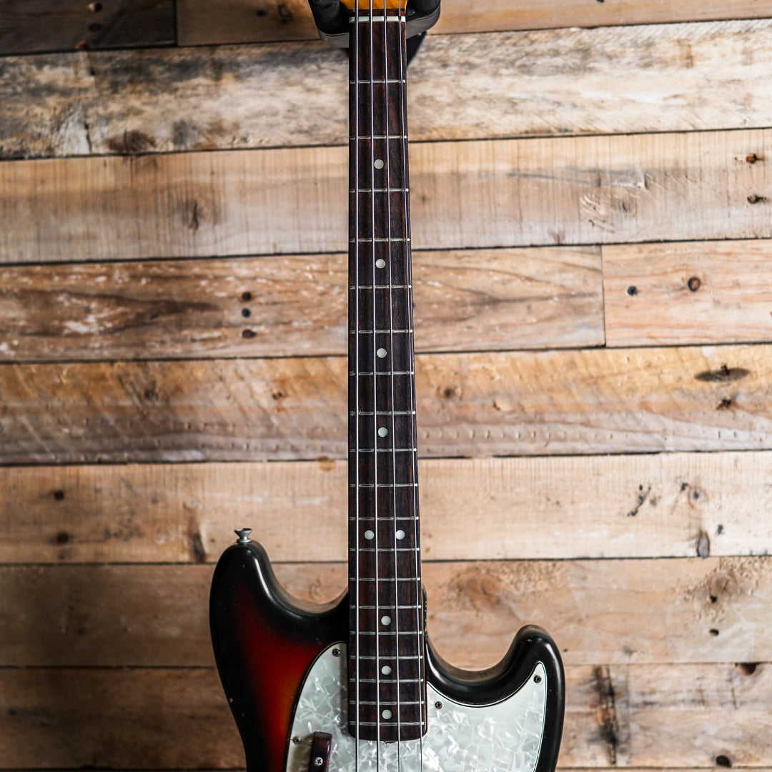 1974 Fender Mustang Bass in 3-Tone Sunburst