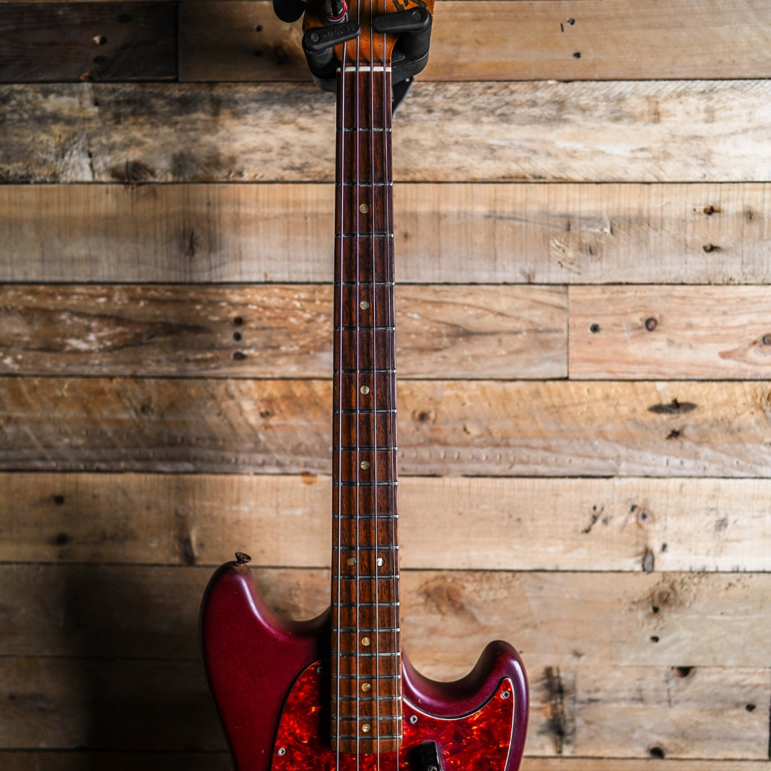 1968 Fender Mustang Bass In Dakota Red - Refinish