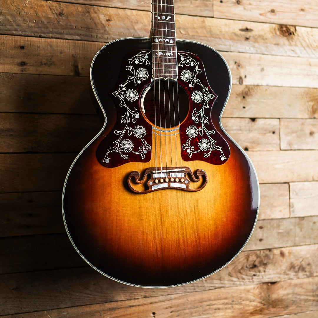2015 Gibson Bob Dylan SJ-200 Players Edition In Vintage Sunburst