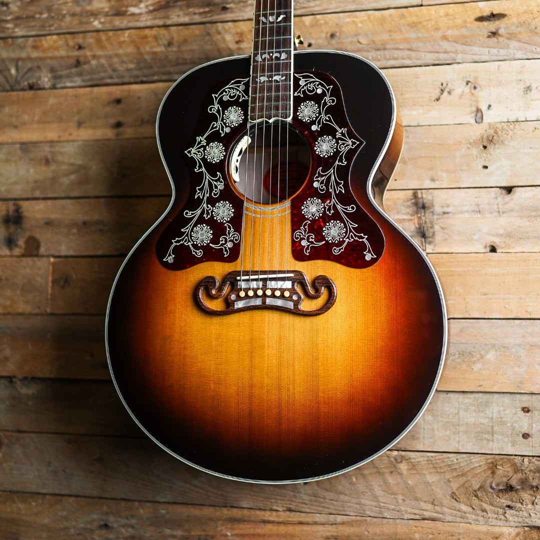 2015 Gibson Bob Dylan SJ-200 Players Edition In Vintage Sunburst