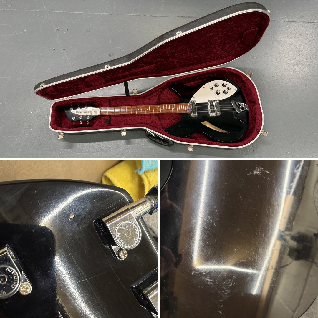 2000 Rickenbacker 330 In Jetglo – Fat Bottom Guitars