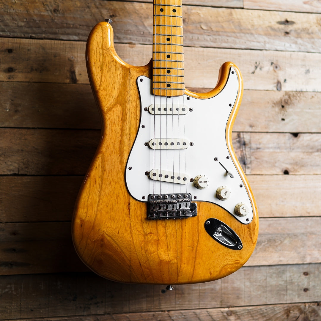 1997 Fender CIJ ST67 Stratocaster In Natural – Fat Bottom Guitars