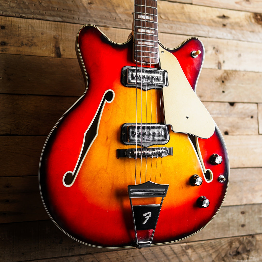 1966 Fender Coronado ii In Sunburst