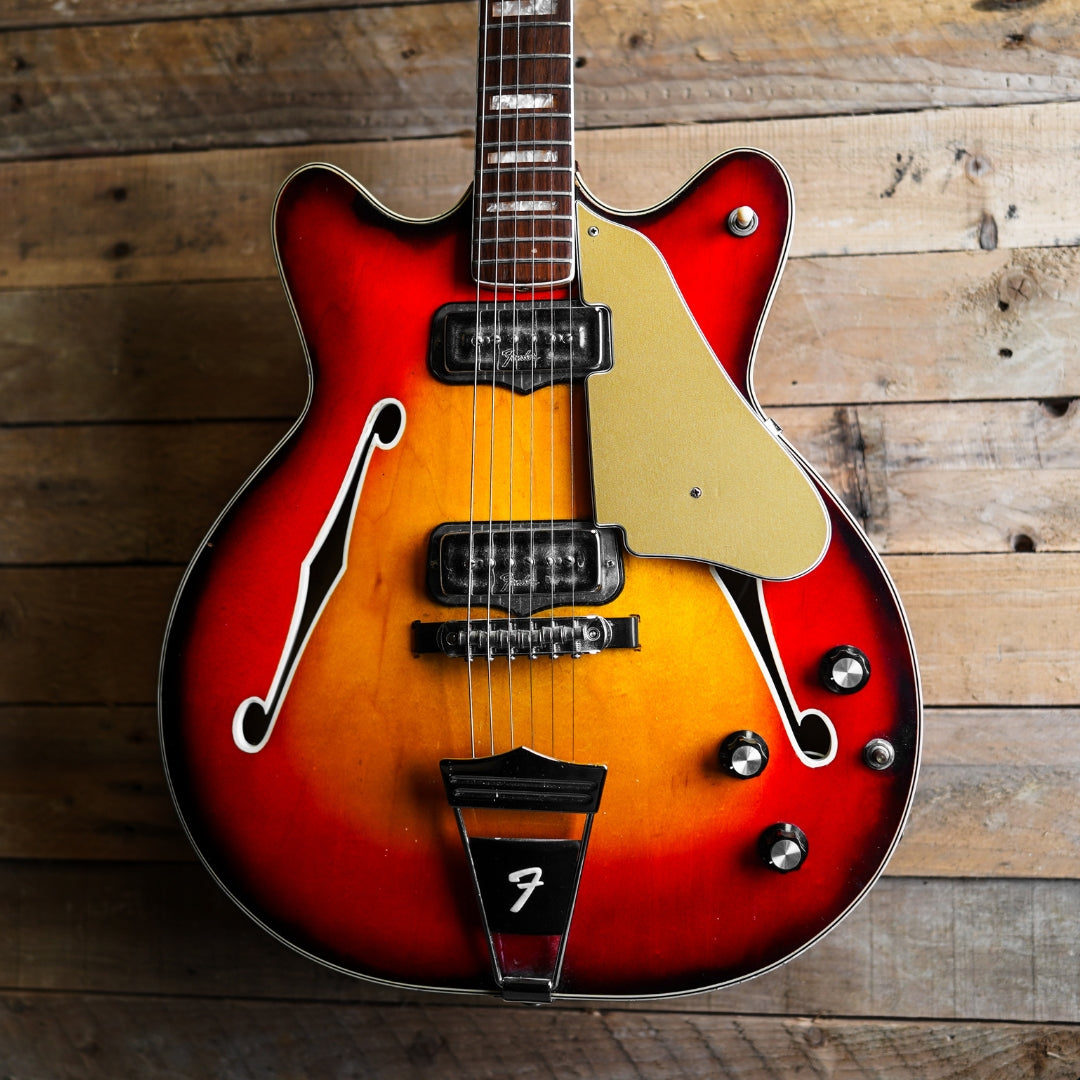 1966 Fender Coronado ii In Suburst