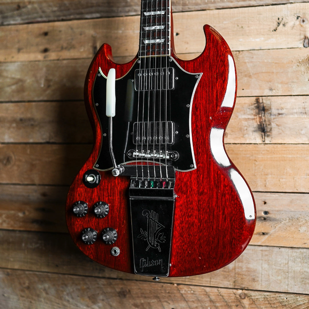 1969 Gibson SG Standard Left-Handed In Cherry