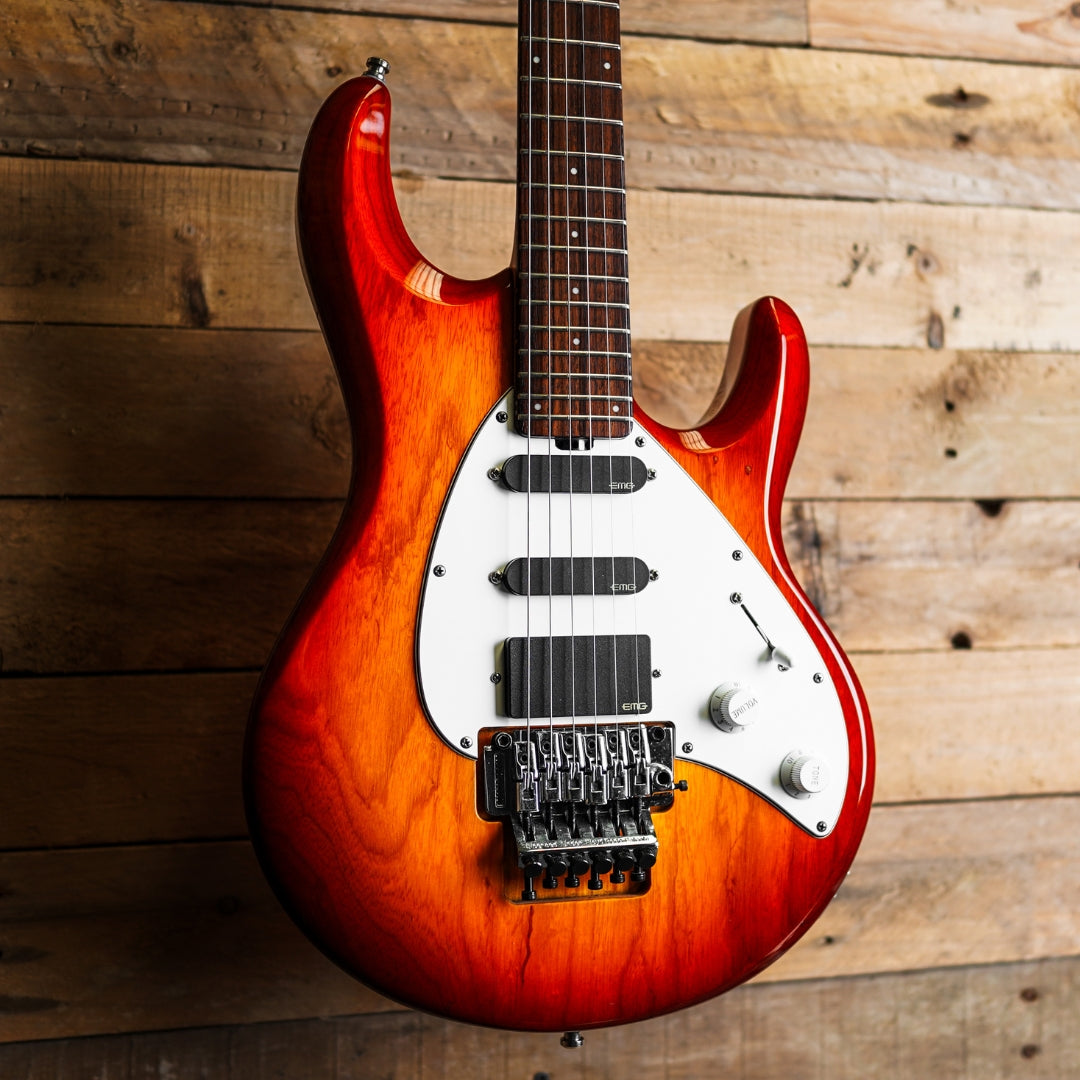 1997 Ernie Ball Music Man Silhouette In Tobacco Sunburst
