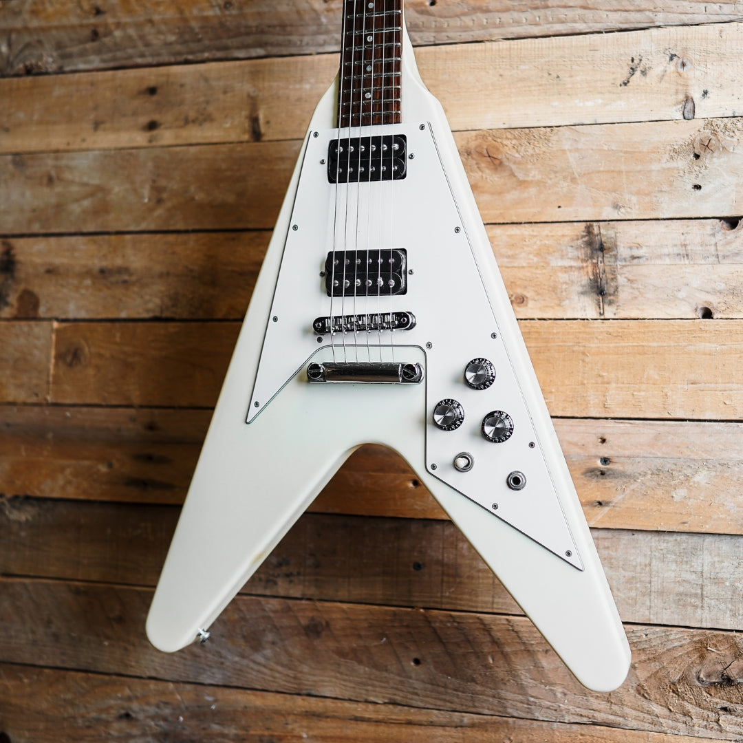 1991 Gibson '67 Flying V In Alpine White