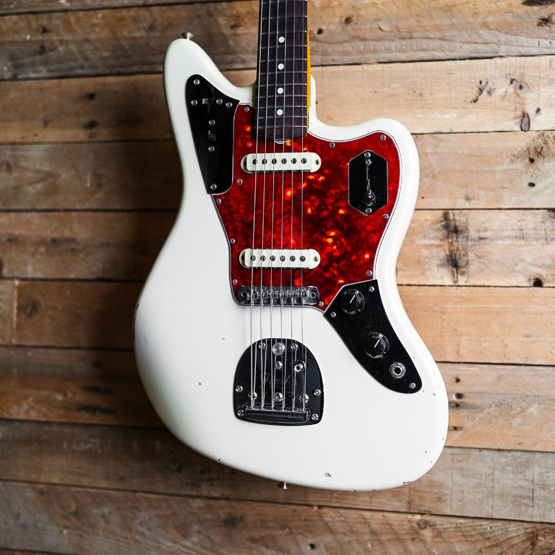 2022 Fender Johnny Marr Signature Jaguar In Olympic White