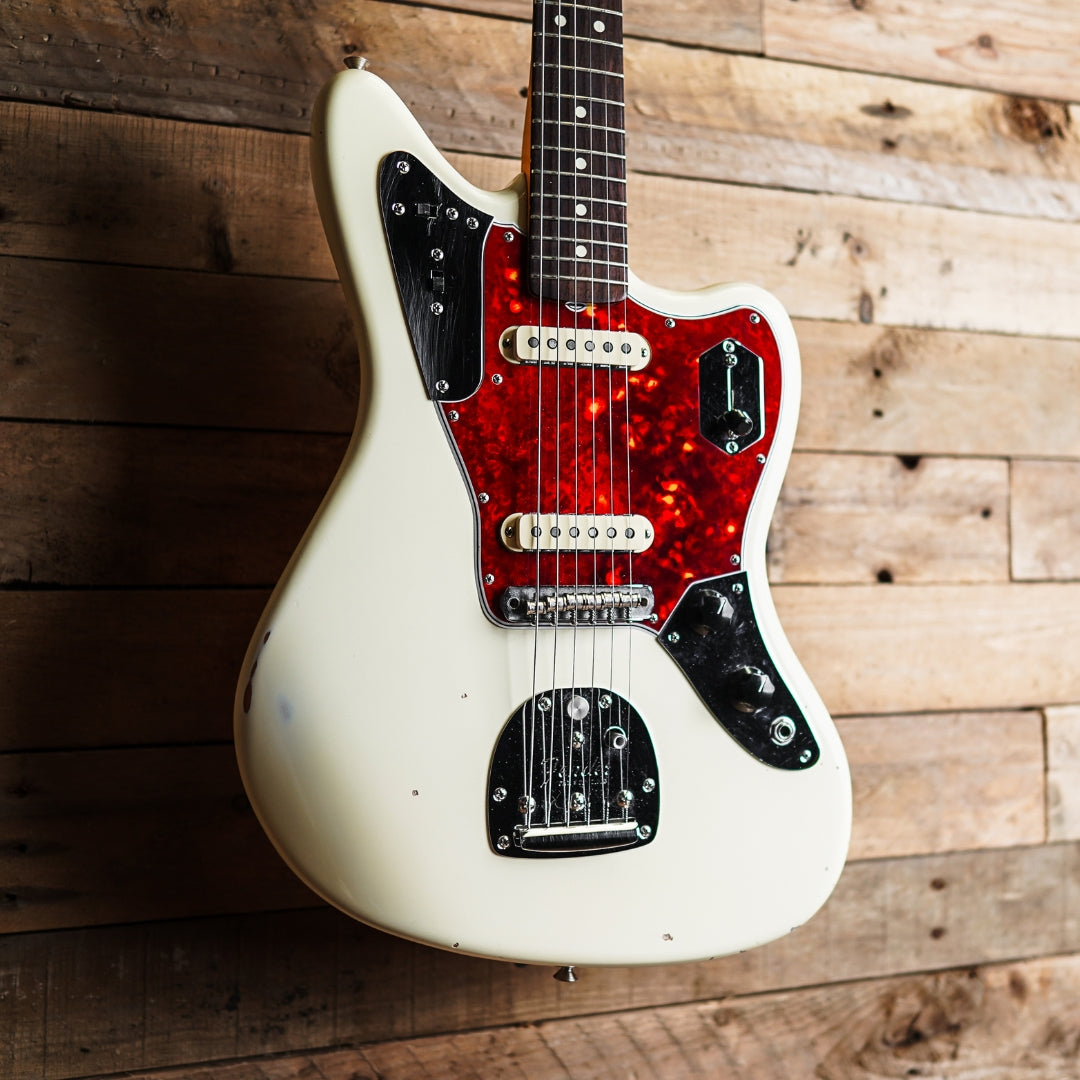 2022 Fender Johnny Marr Signature Jaguar In Olympic White