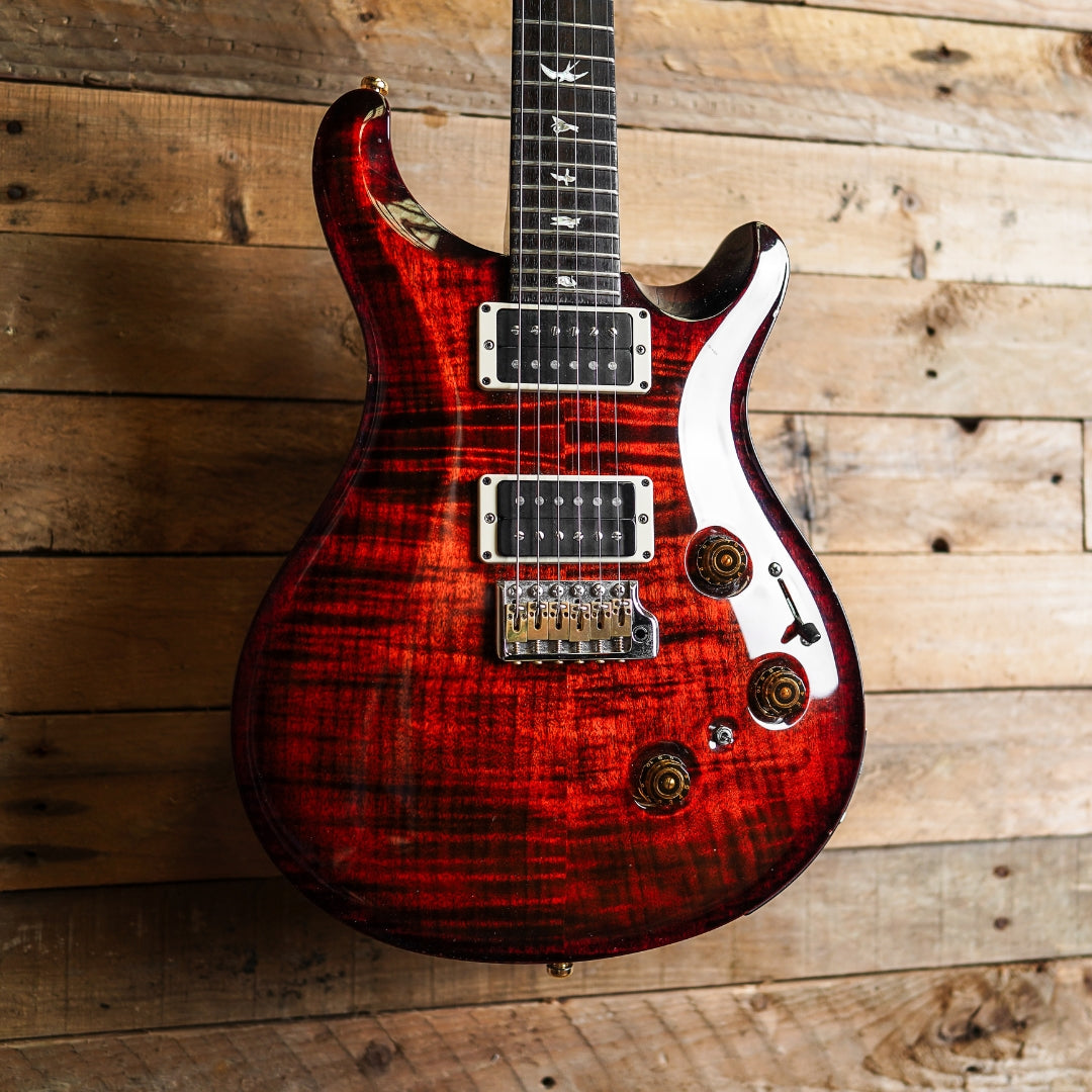2022 PRS Custom 24 Piezo in Dark Cherry Burst