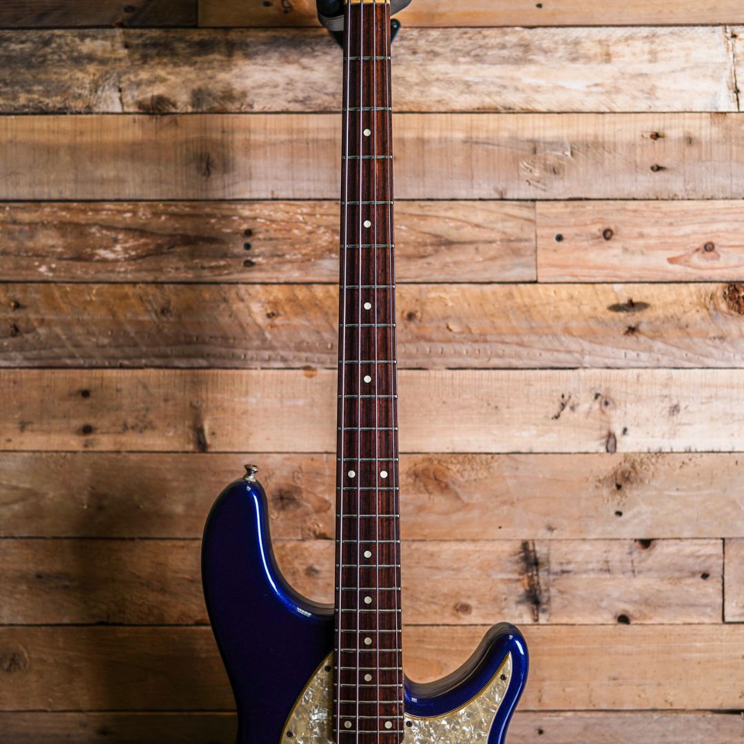 2001 Fender Stu Hamm Artist Series Signature Urge II Bass - Bright Sapphire Metallic