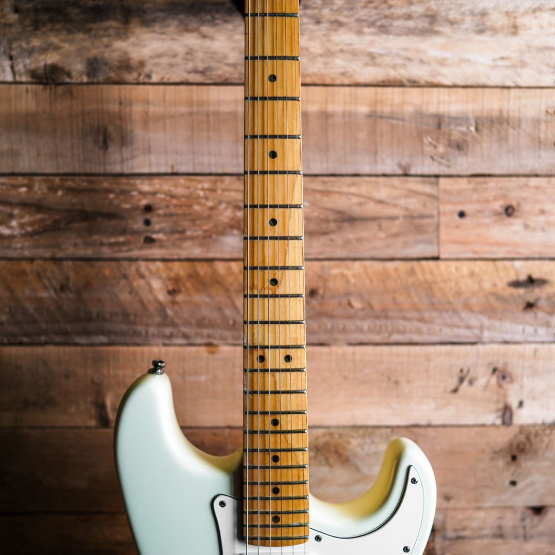 1995 Fender Standard Stratocaster - Olympic White With Matching Headstock