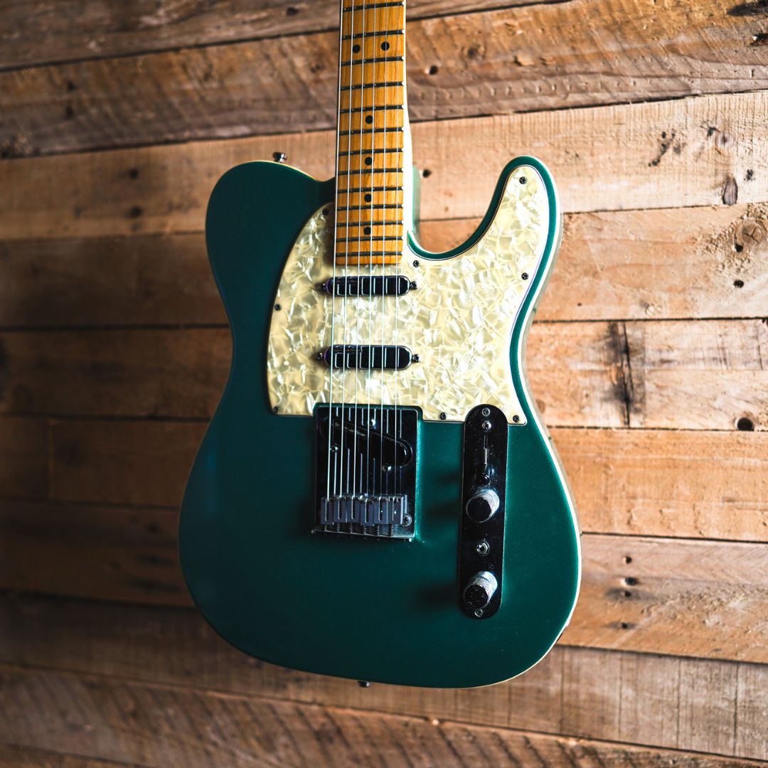 1997 Fender Telecaster Plus V2 - Teal Green Metallic