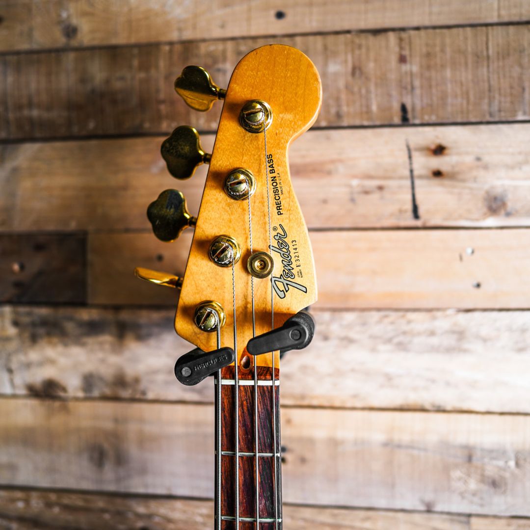 1984 Fender Precision Bass Elite II in Olympic White – Fat Bottom