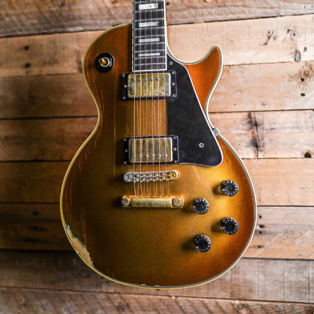 1983 Gibson Les Paul Custom In Goldburst (Harvest Gold)