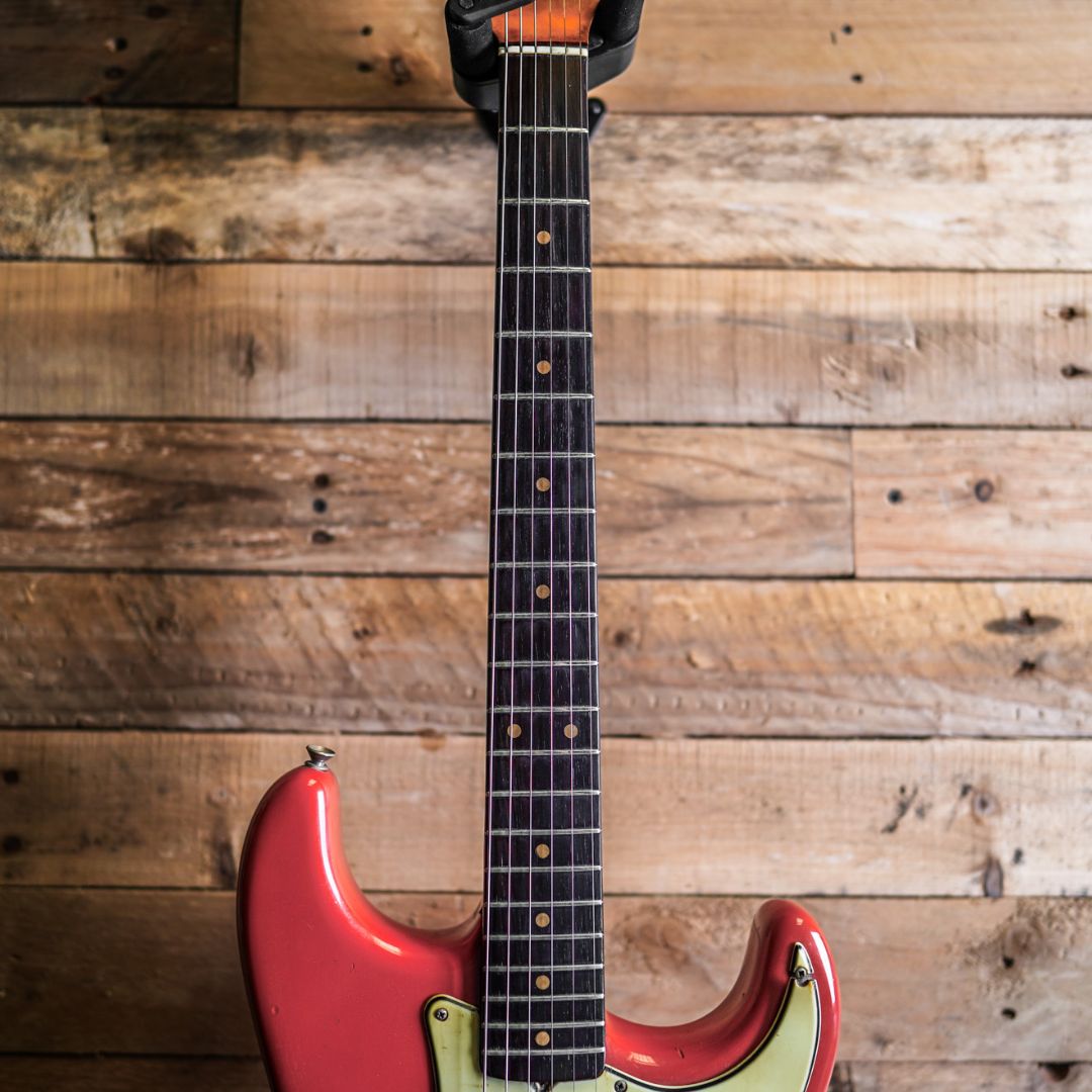 1963 Fender Stratocaster In Fiesta Red