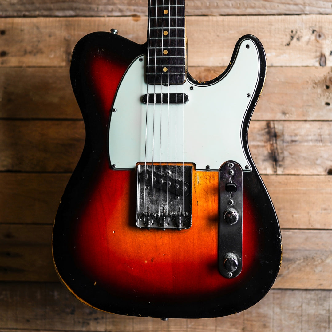1964 Fender Telecaster In 3-Tone Sunburst