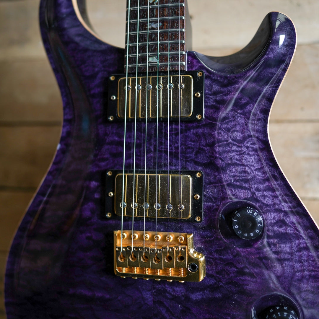 PRS Custom 24 Artist Pack in Violet Quilt – Fat Bottom Guitars