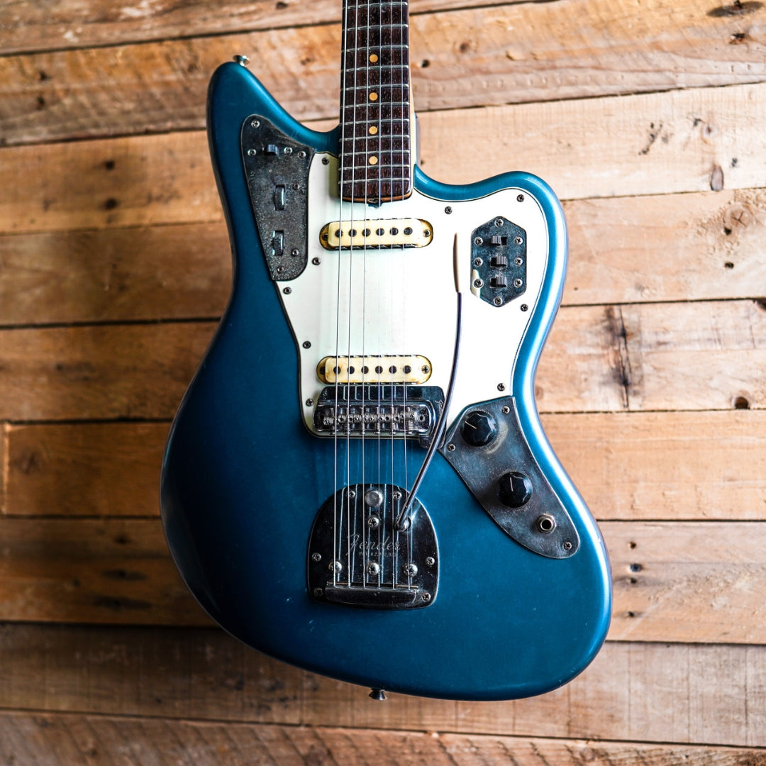 1963 Fender Jaguar in Lake Placid Blue With Matching Headstock