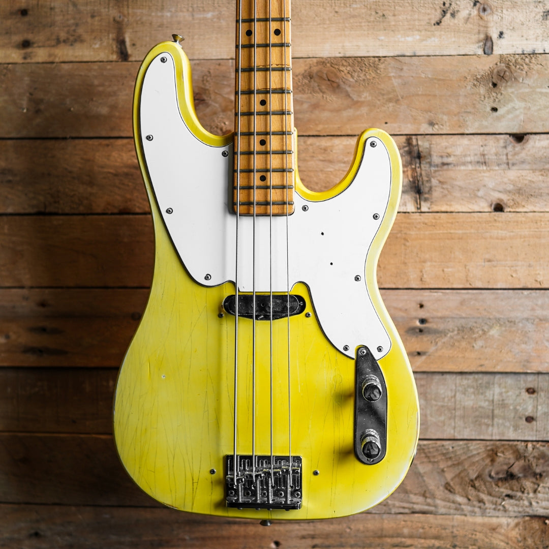 1968 Fender Telecaster Bass In Butterscotch Blonde - Refinished