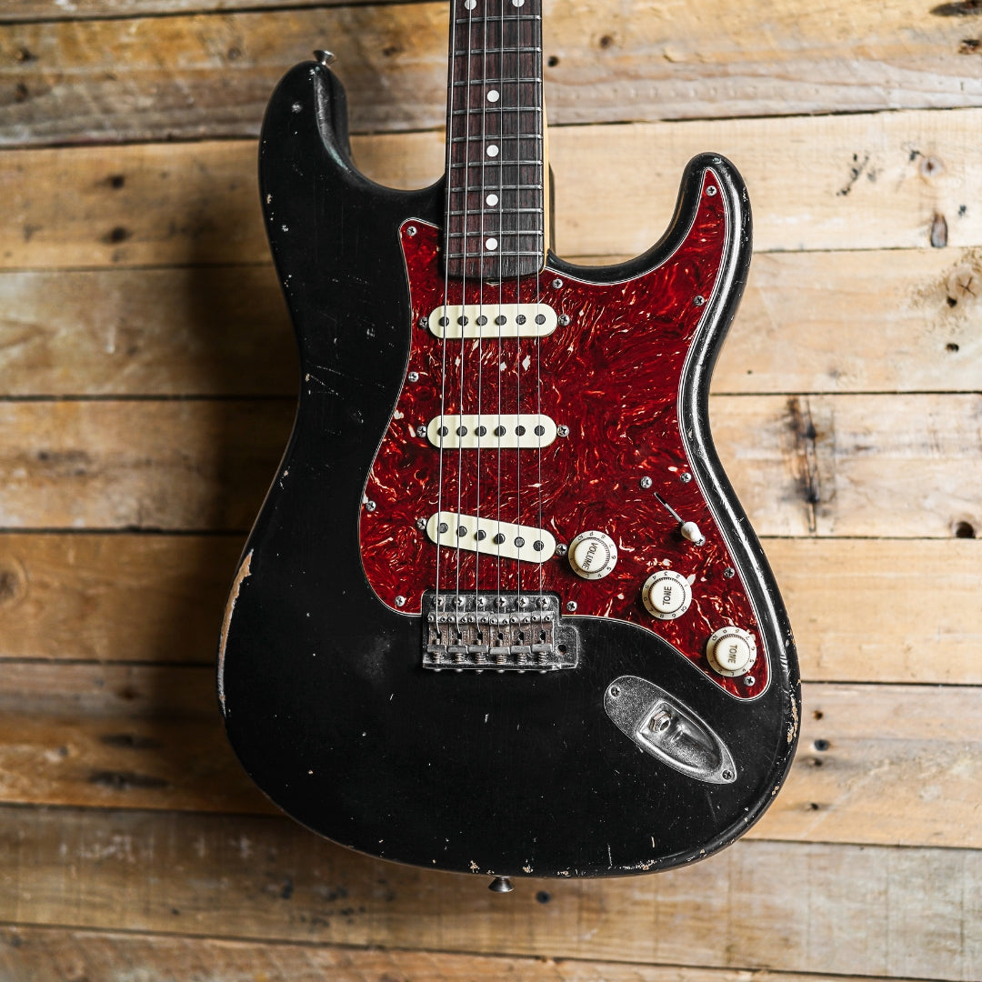 Fender Custom Shop 1962 Reissue Stratocaster Journeyman Relic In Black