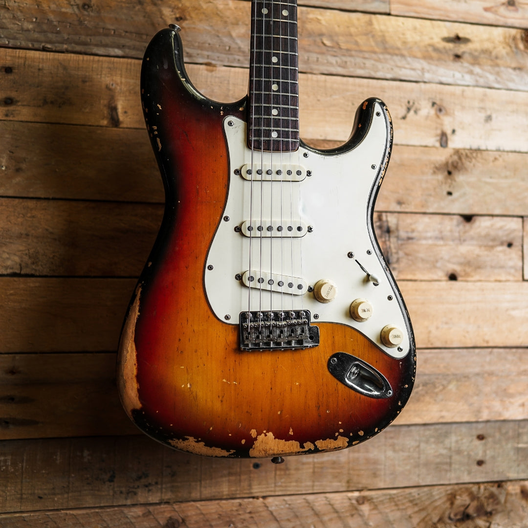 1972 Fender Stratocaster In 3-Tone Sunburst