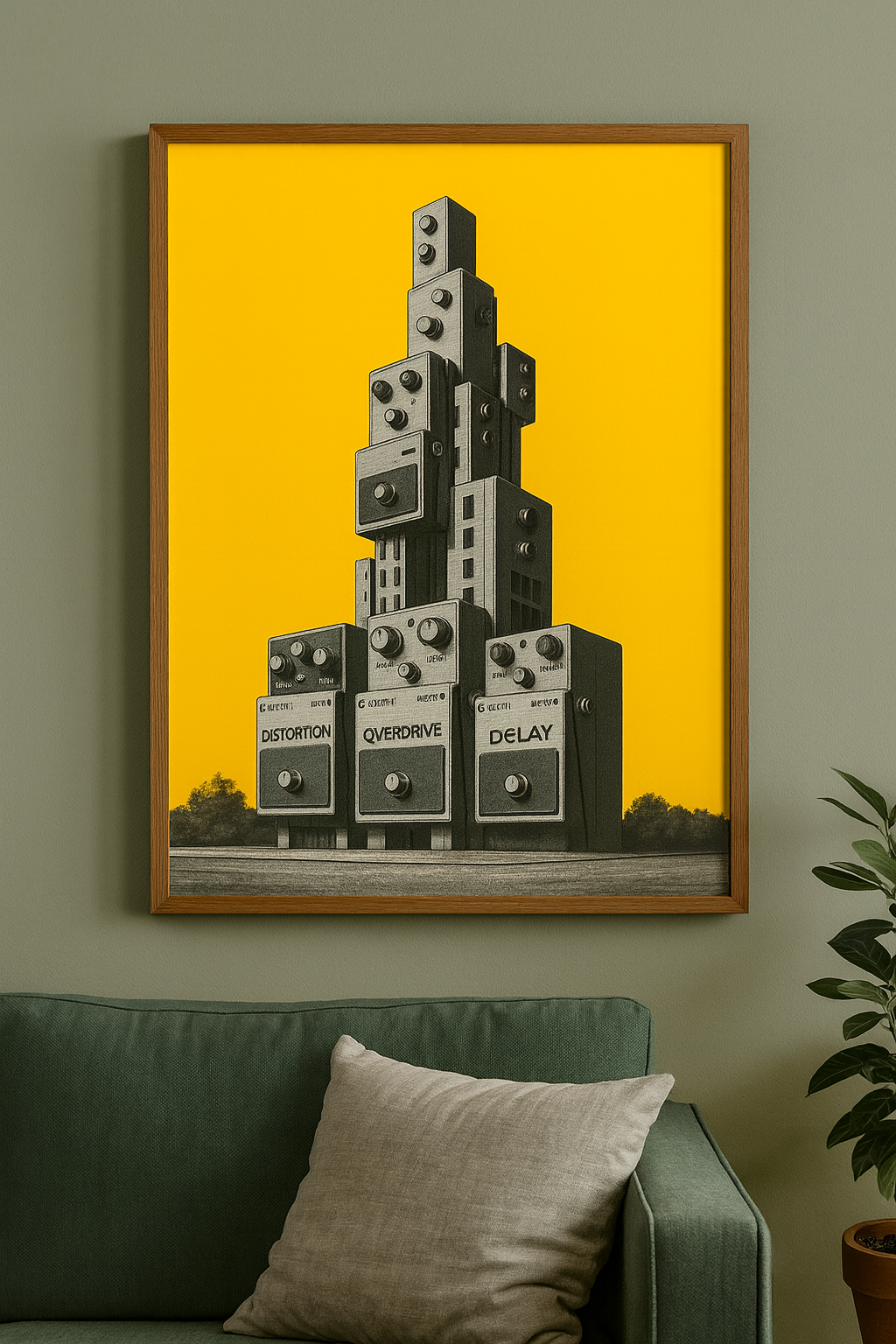 Brutalist FX - Colour Art Print