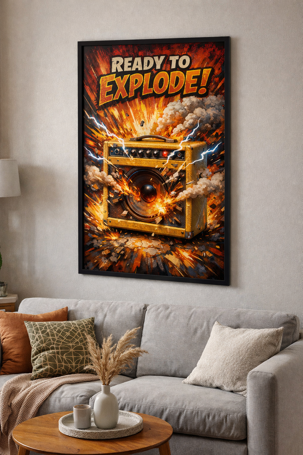 Ready To Explode! - Abstract Art Print