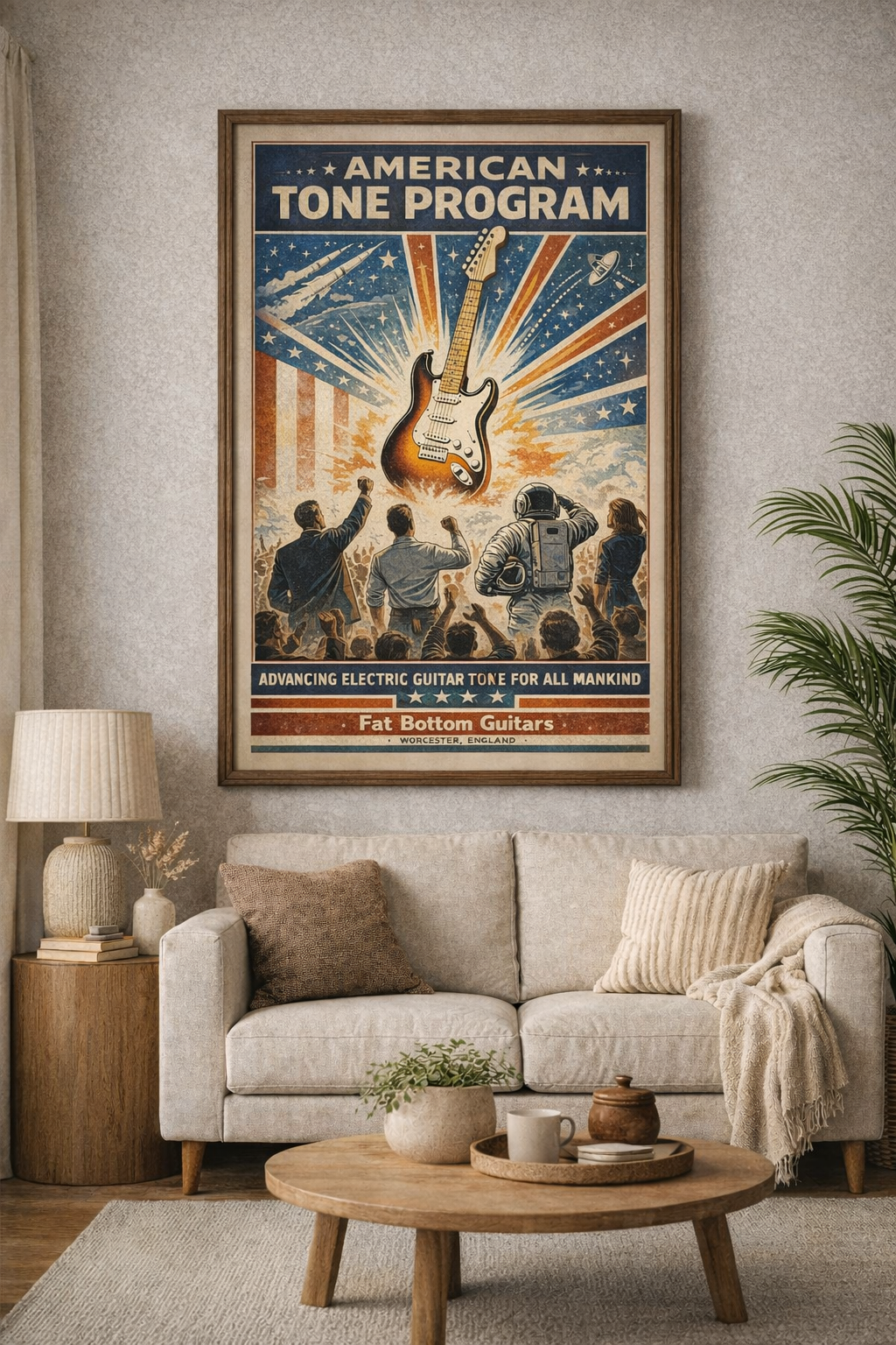 American Tone Program - Art Print