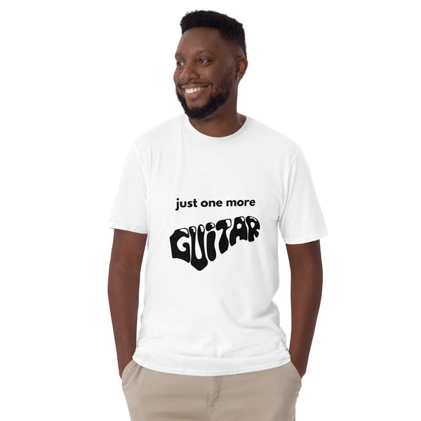 Just One More Guitar White Unisex T-Shirt