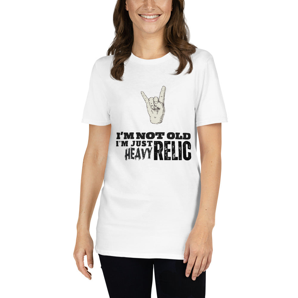 Heavy Relic White Unisex T-Shirt