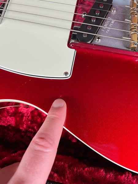 Fender MIJ ’62 Reissue Telecaster Custom in Candy Apple Red