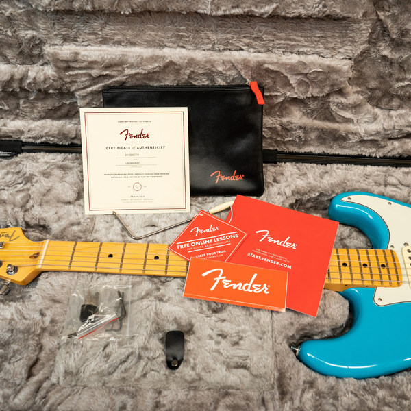 Fender American Professional II Stratocaster in Miami Blue